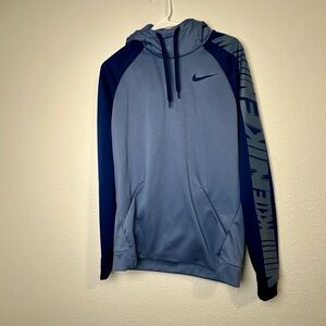 Nike Two-Tone Blue Hoodie